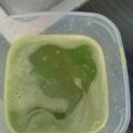 El cooksnap de Amaya MA cuando hizo Gazpacho de manzana y rúcula.