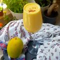 Kajal Pavagadhi's cooksnap of when they made Mango lassi.