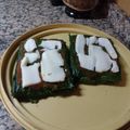 El cooksnap de Rossanna Zanardi cuando hizo Budín de avena y espinaca.