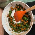 Cooksnap dari Rarasati Rarasati untuk resep Tumis Kacang Panjang Tempe Pedas