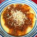 El cooksnap de Daiana Guibaudo cuando hizo Salsa Bolognesa Honorio.
