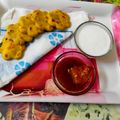 Abha Agam Singh's cooksnap of when they made Besan Missi roti.