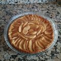 El cooksnap de Noemi P. cuando hizo Tarta de manzana cremosa con "cobertura gelatinosa" casera.