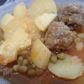El cooksnap de Vivi Aranda cuando hizo Albóndigas con papa.