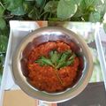 Twinkle Bharti का कुकस्नैप जब उन्होंने लाल मिर्च ओर टोमेटो चटनी(lal mirch aur tamatar ki chatni recipe in hindi) बनाया था।