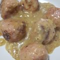 El cooksnap de Alba RF cuando hizo Albóndigas con salsa de toda la vida.