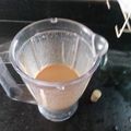 El cooksnap de Eduardo cuando hizo Baileys casero.