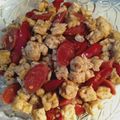 Cooksnap dari Zakaul Aini Febriaty untuk resep Oseng tempe sosis saori (saus tiram)