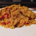 El cooksnap de Zaida TC @alquimiasfood cuando hizo Arroz con alcachofas y secreto ibérico.