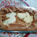 El cooksnap de Patricia Copello cuando hizo Torta de pollo.