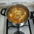 El cooksnap de Jose Antonio Reyes cuando hizo Pollo rustido a la suegra.