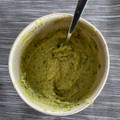 El cooksnap de cynthia cuando hizo Hummus de arvejas😃.