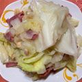 水晶姊姊 的 高麗菜炒臘肉 cooksnap