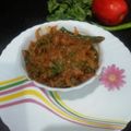 Aruna Thapar's cooksnap of when they made Baingan Bharta.