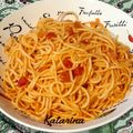 Cooksnap από katarina papadaki στη συνταγή Μακαρόνια με κόκκινη σάλτσα