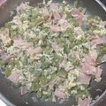 El cooksnap de Enrique Salmerón cuando hizo Ejotes con huevo y pechuga de pavo. 😊.
