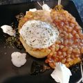 AndyB77's cooksnap of when they made Masala Mackerel Fillets & Poached Egg On Toast.