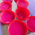 Cooksnap dari Erlin Asih Wulandari untuk resep Puding buah naga (snack MPASI 9m+)