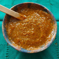 El cooksnap de LuzMa SG cuando hizo Salsa de tomate y chiles secos.