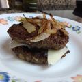 El cooksnap de Paula cuando hizo Hamburguesas de lentejas.