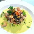 El cooksnap de Franco Castillo cuando hizo Ceviche Mixto.