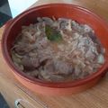 El cooksnap de Paky cuando hizo Chuletas de cerdo encebolladas.