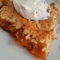 El cooksnap de Andrea Mak cuando hizo Apple crumble 🍎.