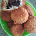 Cooksnap dari Pawon Ichun🌻 untuk resep Roti Goreng Isi Pisang Coklat Keju (No Telur)