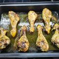 El cooksnap de Dani Perez cuando hizo Muslos de pollo al horno.