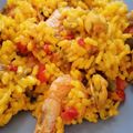 El cooksnap de Maribel Perez cuando hizo Paella de marisco.
