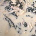 El cooksnap de carlos jimenez z cuando hizo Pollo en crema con espinacas y elote.