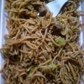 Monu pandey का कुकस्नैप जब उन्होंने चाऊमिन (chowmein recipe in Hindi) बनाया था।