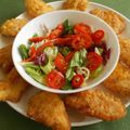 Csiki Piroska Cooksnap-ja, amikor elkészítette a(z) Csirkemell fokhagymakrémes bundában receptet.