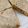 Mónika Vattamány Cooksnap-ja, amikor elkészítette a(z) Tojásos quesadilla gluténmentesen receptet.