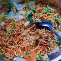 Cooksnap dari Dewiq_Tulungagung untuk resep Mi Goreng Burung Dara Pipih