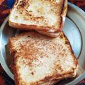 Kaira Garg का कुकस्नैप जब उन्होंने प्याज़ टमाटर सैंडविच (Pyaz tamatar sandwich recipe in hindi) बनाया था।