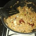 El cooksnap de Juan Pablo Feria Gomez cuando hizo Guisado de soya.