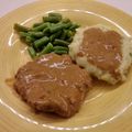 Patrick Schaefer's cooksnap of when they made Crockpot cubed steak and gravy.
