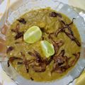 Hina Ibrahim's cooksnap of when they made Dehli style Haleem/Daleem.