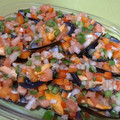 El cooksnap de Cristina Herrera Romeu cuando hizo Mejillones con picadillo.
