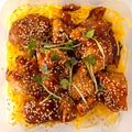Ran✻key's cooksnap of when they made ★ズボラな焼き鳥★串なし！鶏もも肉と白葱.