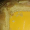 El cooksnap de Diana Franco cuando hizo Tarta de manzana invertida con crema de leche.