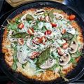 El cooksnap de Maribel Olivera cuando hizo PIZZA DE COLIFLOR #SinHarina.