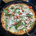 El cooksnap de Maribel Olivera cuando hizo PIZZA DE COLIFLOR #SinHarina.