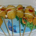 Cooksnap dari desi zara untuk resep Sate Nasi Kepal Sosis
