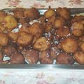 El cooksnap de Elisa Correa cuando hizo Buñuelos de banana bien fáciles.