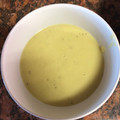 El cooksnap de Javier Caro Fernández cuando hizo Crema de calabacín con leche de coco.