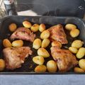 Sipka Krisztina Cooksnap-ja, amikor elkészítette a(z) Egyszerű sült csirkecomb receptet.