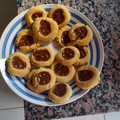 El cooksnap de Angeles cabrera cuando hizo Pepas de membrillo y de dulce de leche 😋.