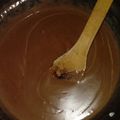 El cooksnap de liliana ledesma cuando hizo Postre Nesquik: Maizena con leche chocolatada.
